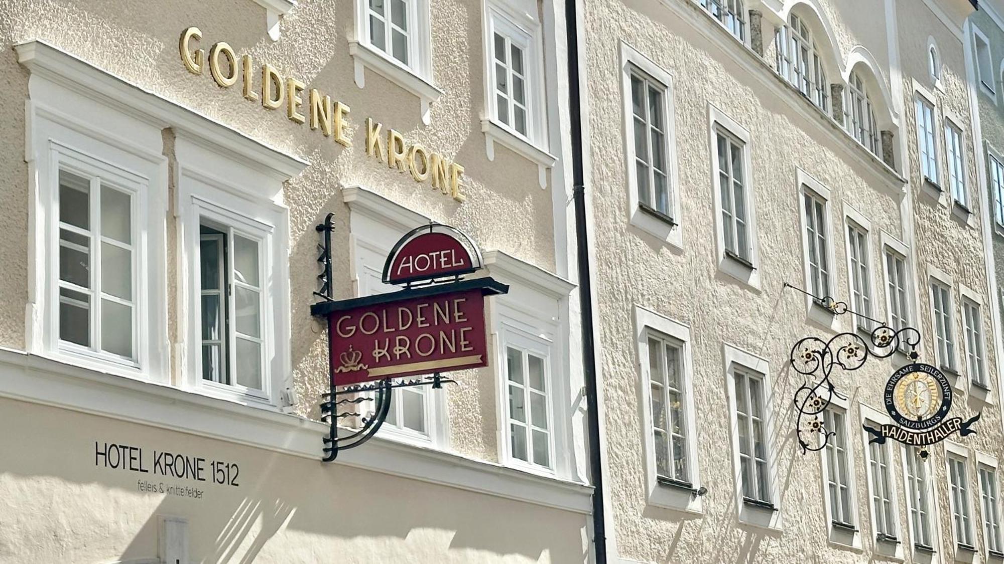 Hotel Krone 1512 Salzburg Exterior photo